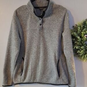 Eddie Bauer Gray Women's Sweater/Sweatshirt
